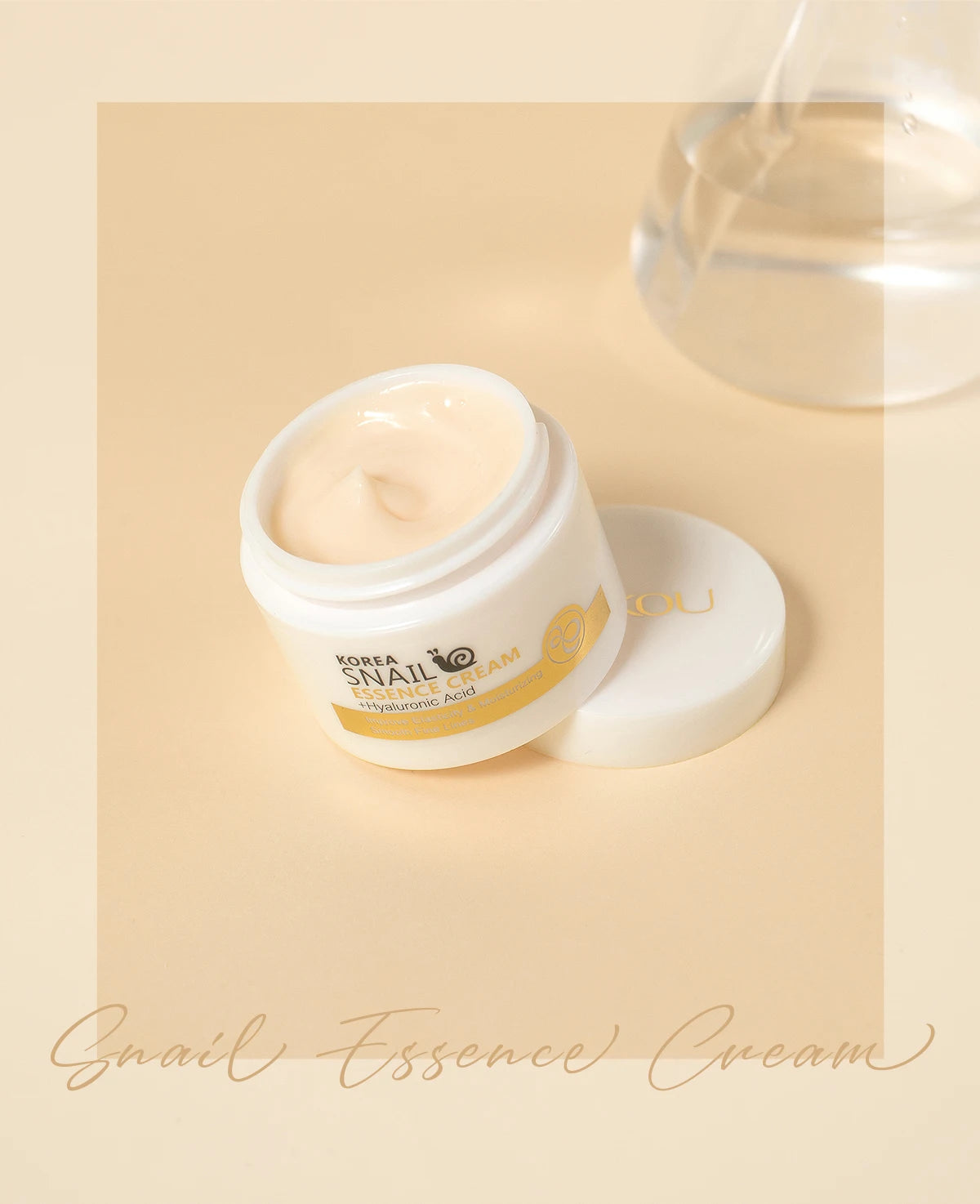 Snail essence anti-aging cream