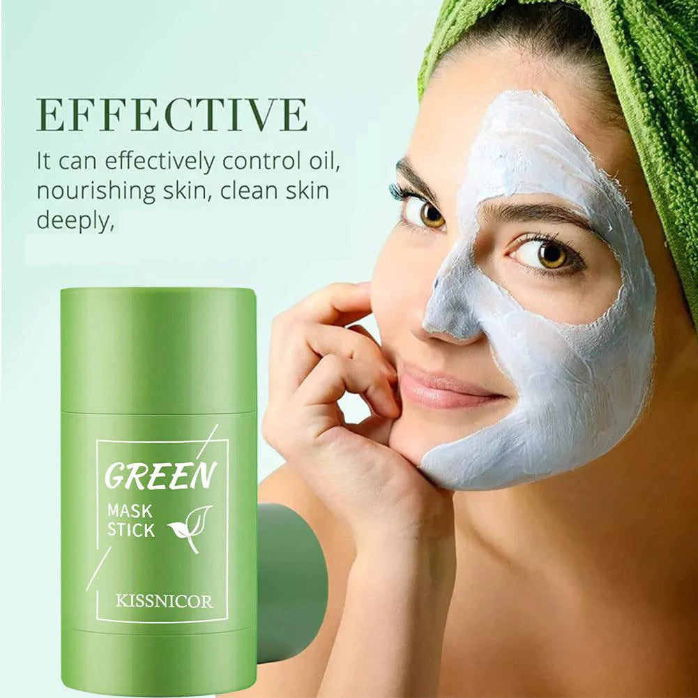 Green tea cleansing stick